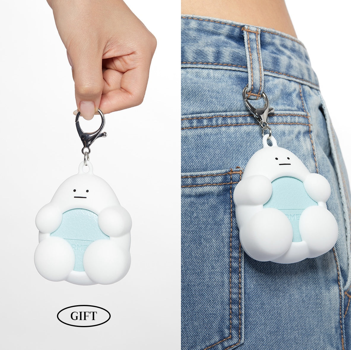 Forment Solid Perfume Pebble + Perfume Balm Keyrings