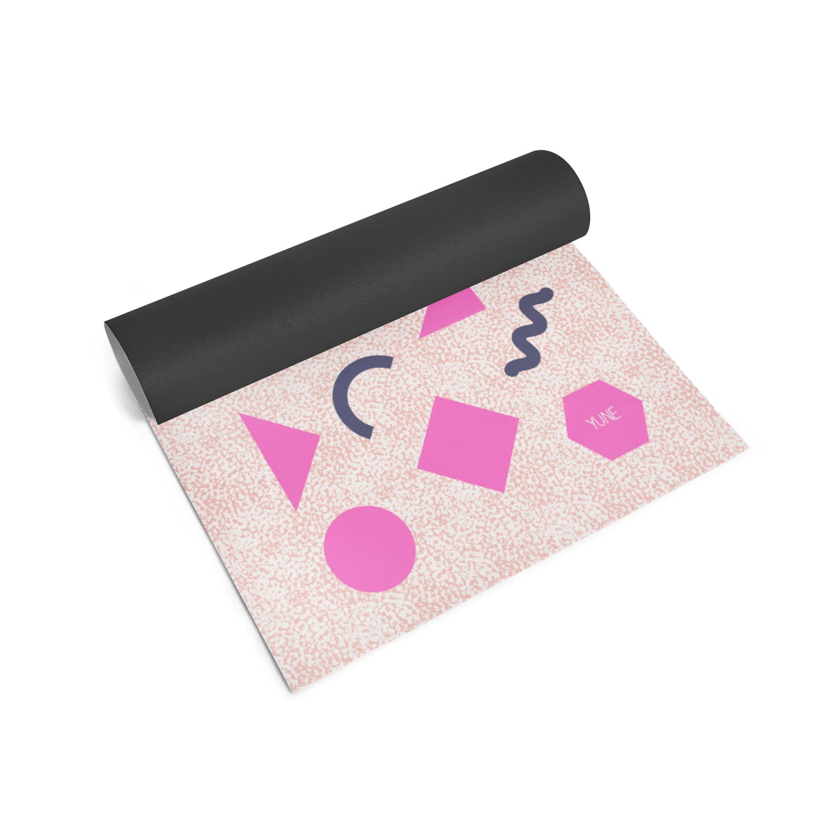 Yoga Mat | 6mm Thick | Pink | Non-Slip | Eco Friendly | Yune Yoga | Titania