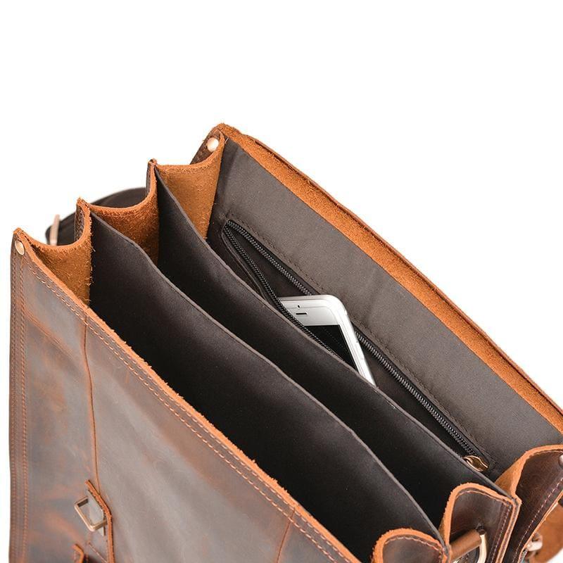 The Garth Backpack | Vintage Leather Backpack