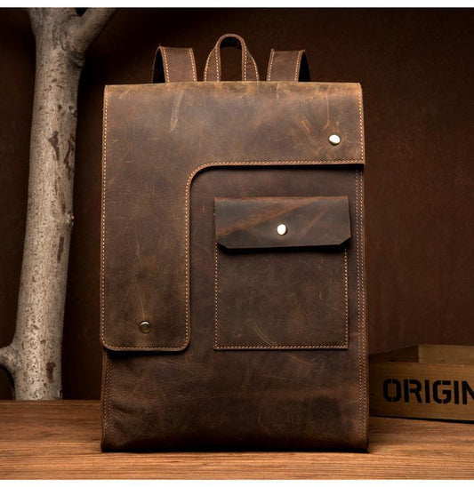 The Ragna Backpack | Vintage Leather Backpack