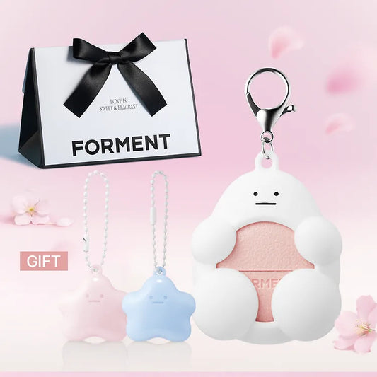Forment Solid Perfume Pebble + Perfume Balm Keyrings
