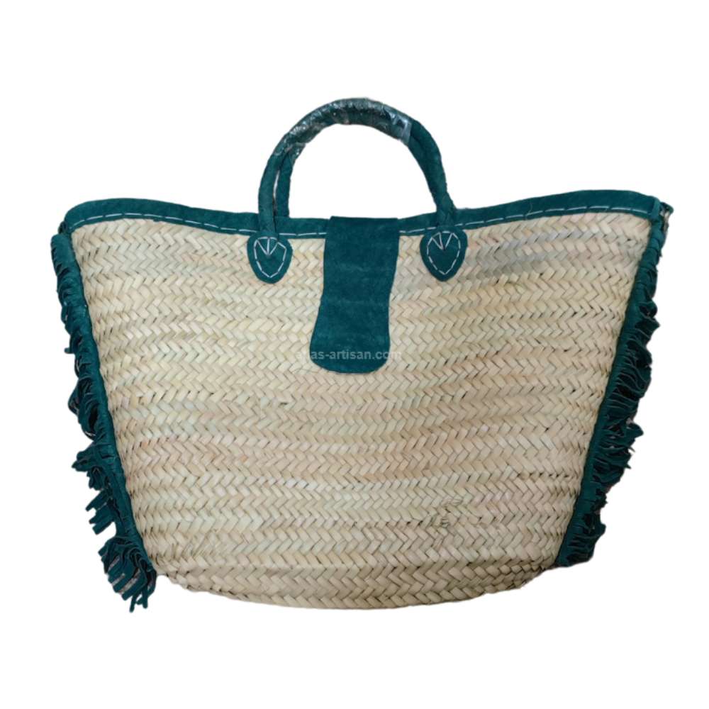 Handbag wicker Ftouh