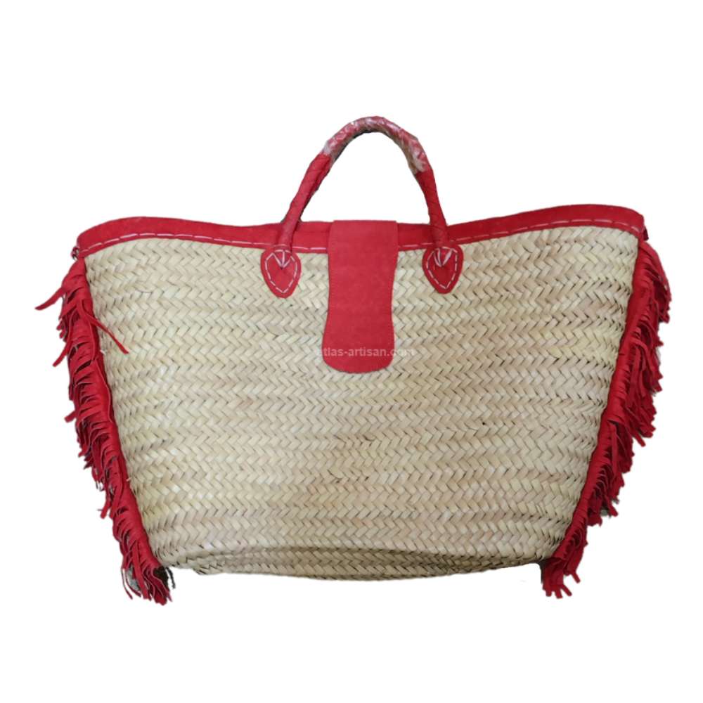 Handbag wicker Ftouh