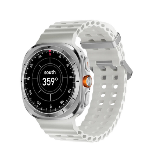 Watch 7 Ultra Smartwatch for Men & Women (Silver)