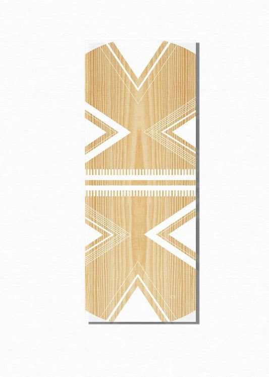Yoga Mat | 6mm Thick | Tan | Non-Slip | Eco Friendly | Yune Yoga | Antonio